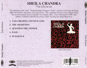 Sheila Chandra : Nada Brahma (CD, Album, RE)