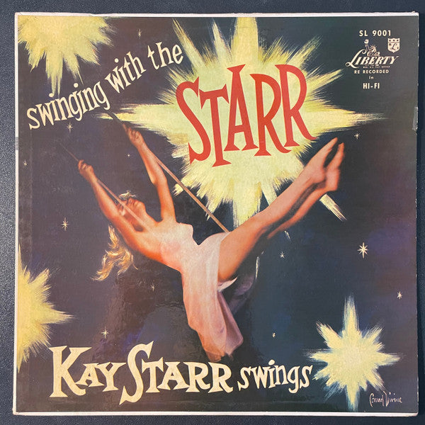 Kay Starr : Swinging With The Starr (LP, Album, Mono)
