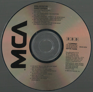 Reba McEntire : Sweet Sixteen (CD, Album)