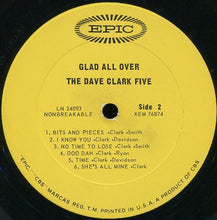 Laden Sie das Bild in den Galerie-Viewer, The Dave Clark Five : Glad All Over (LP, Album, Mono)
