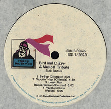 Load image into Gallery viewer, Elek Bacsik : Bird And Dizzy-A Musical Tribute (LP, Album)
