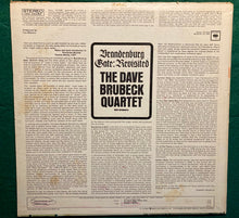 Load image into Gallery viewer, The Dave Brubeck Quartet : Brandenburg Gate: Revisited (LP)
