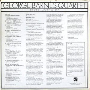 George Barnes Quartet : Blues Going Up (LP)