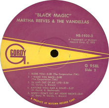 Charger l&#39;image dans la galerie, Martha Reeves &amp; The Vandellas : Black Magic (LP, Album)

