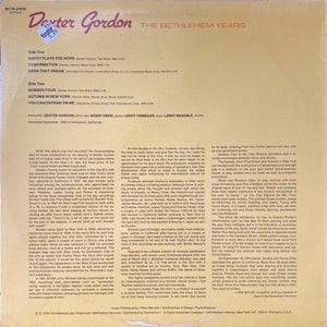 Dexter Gordon : The Bethlehem Years  (LP, Album, RE)