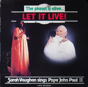 Sarah Vaughan : The Planet Is Alive ... Let It Live! (LP, Album, Gat)