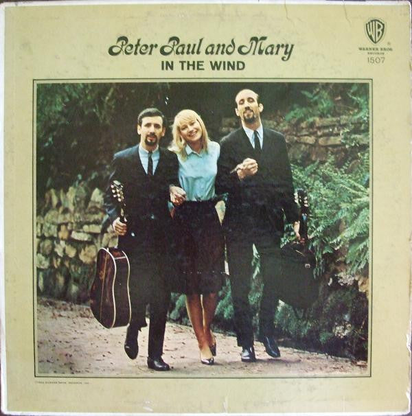 Peter, Paul And Mary* : In The Wind (LP, Album, Mono)