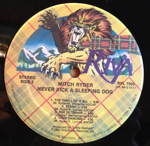 Mitch Ryder : Never Kick A Sleeping Dog (LP, Album)