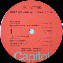 Load image into Gallery viewer, Leo Kottke : Dreams And All That Stuff (LP, Album, Jac)
