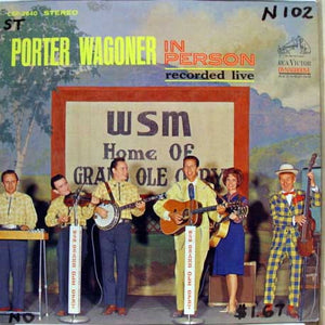 Porter Wagoner : In Person Recorded Live (LP, Album)