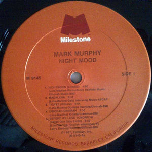 Mark Murphy : Night Mood (LP, Album)