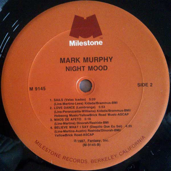 Buy Mark Murphy : Night Mood (LP, Album) Online for a great price