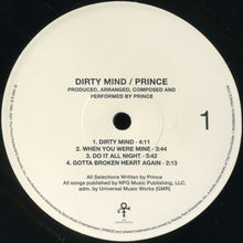 Laden Sie das Bild in den Galerie-Viewer, Prince : Dirty Mind (LP, Album, RE, 150)
