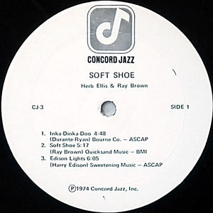 Herb Ellis & Ray Brown : Soft Shoe (LP, Album)