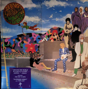 Prince And The Revolution : Around The World In A Day (LP, Album, RE)