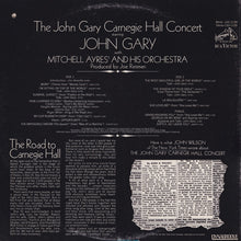 Load image into Gallery viewer, John Gary : Carnegie Hall Concert (LP, Gat)
