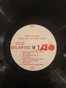 Mose Allison : Wild Man On The Loose (LP, Album, Mono, Promo)