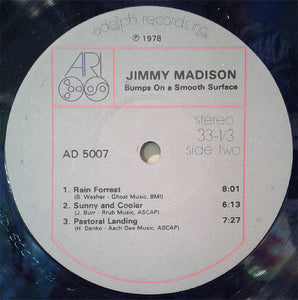 Jimmy Madison : Bumps On A Smooth Surface (LP, Album)