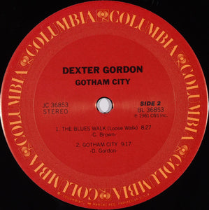 Dexter Gordon : Gotham City (LP, Album, Pit)