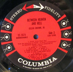 Oscar Brown, Jr.* : Between Heaven And Hell (LP, Album)