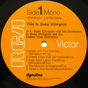 Duke Ellington : This Is Duke Ellington (2xLP, Comp, Mono)