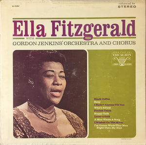 Ella Fitzgerald With Gordon Jenkins and his Orchestra and Chorus : Ella Fitzgerald With Gordon Jenkins' Orchestra And Chorus (LP, Comp, Abr)