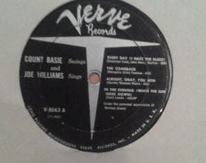 Count Basie / Joe Williams : Count Basie Swings--Joe Williams Sings (LP, Album, RE)