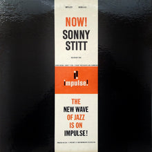 Laden Sie das Bild in den Galerie-Viewer, Sonny Stitt : Now! (LP, Album, Mono, Gat)
