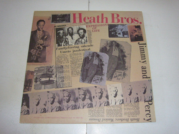 Heath Bros.* : Expressions Of Life (LP, Album, Ter)