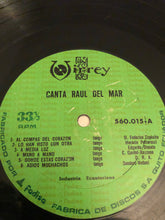 Laden Sie das Bild in den Galerie-Viewer, Raúl Del Mar : Canta Raul Del Mar (LP)
