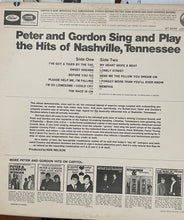 Laden Sie das Bild in den Galerie-Viewer, Peter &amp; Gordon : Peter &amp; Gordon Sing And Play The Hits Of Nashville, Tennessee (LP, Album)
