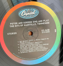 Load image into Gallery viewer, Peter &amp; Gordon : Peter &amp; Gordon Sing And Play The Hits Of Nashville, Tennessee (LP, Album)

