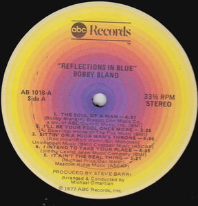 Bobby Bland : Reflections In Blue (LP, Album)
