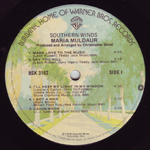 Load image into Gallery viewer, Maria Muldaur : Southern Winds (LP, Album, Win)
