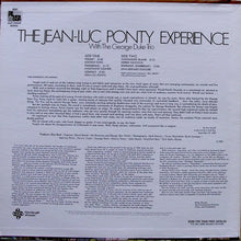 Laden Sie das Bild in den Galerie-Viewer, The Jean-Luc Ponty Experience* With The George Duke Trio* : The Jean-Luc Ponty Experience (LP, Album, RE)
