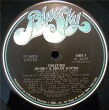 Laden Sie das Bild in den Galerie-Viewer, Johnny* &amp; Edgar Winter : Together (LP, Album, San)
