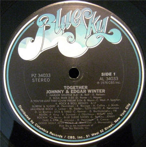 Johnny* & Edgar Winter : Together (LP, Album, San)