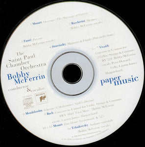 Bobby McFerrin / The Saint Paul Chamber Orchestra : Paper Music (CD, Album)