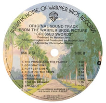 Laden Sie das Bild in den Galerie-Viewer, Maurice Jarre : Crossed Swords (Original Motion Picture Sound Track) (LP)
