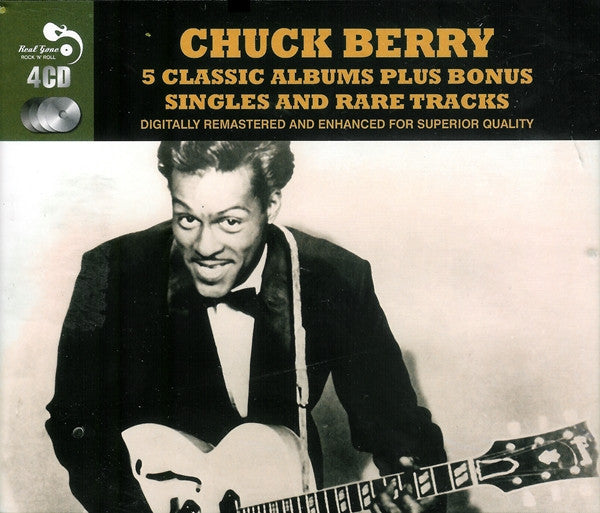Chuck Berry : 5 Classic Albums Plus Bonus Singles And Rare Tracks (4xCD, Comp, RM)