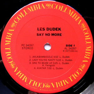 Les Dudek : Say No More (LP, Album, Pit)