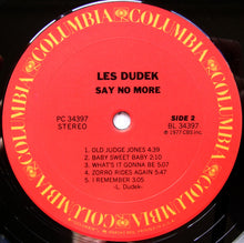 Charger l&#39;image dans la galerie, Les Dudek : Say No More (LP, Album, Pit)
