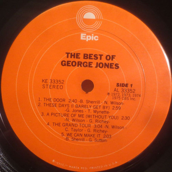 Buy George Jones : The Best Of George Jones (LP, Comp, Ter) Online for ...