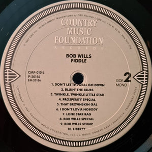 Bob Wills* : Fiddle (LP, Comp, Mono)