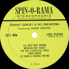 Load image into Gallery viewer, Tommy Dorsey And His Orchestra Featuring Frank Sinatra : Tommy Dorsey And His Orchestra Featuring Frank Sinatra (LP)
