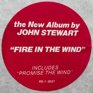 John Stewart (2) : Fire In The Wind (LP, Album, Pit)