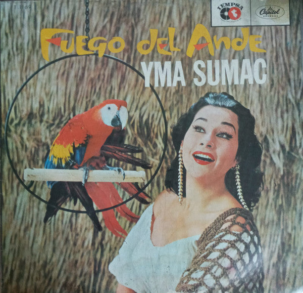 Yma Sumac : Fuego del Ande (LP, Album, Red)
