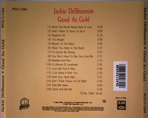 Jackie DeShannon : Good As Gold! (CD, Comp)
