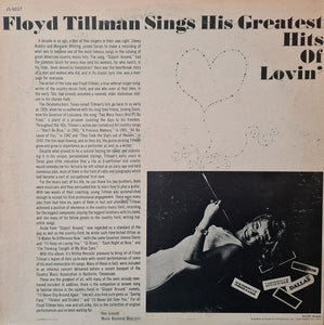 Floyd Tillman : Floyd Tillman Sings His Greatest Hits Of Lovin' (LP, Comp)