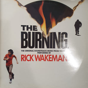 Rick Wakeman : The Burning (The Original Soundtrack Music From The Film) (LP, Album, Promo)